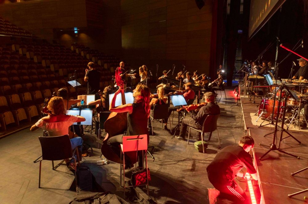 Ensayo del Concierto canciones de cine en español (Toledo) 12-09-2029