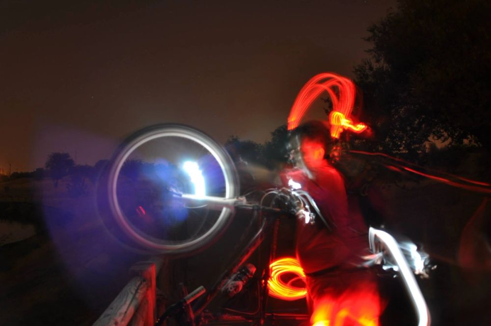 Efectos de luz (Parque butarque Leganes) 01-09-2014