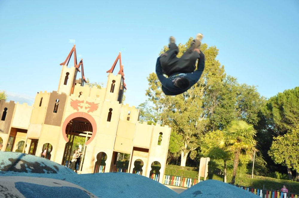 Parkour por la ciudad 14-10-2016