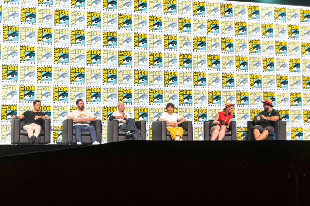 Panel de One piece en la Comiccon San Diego Malaga