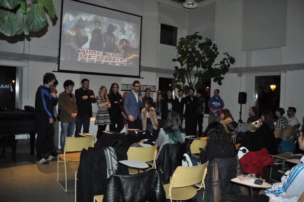 Estreno de la serie "Time For Heroes" 15-02-2017