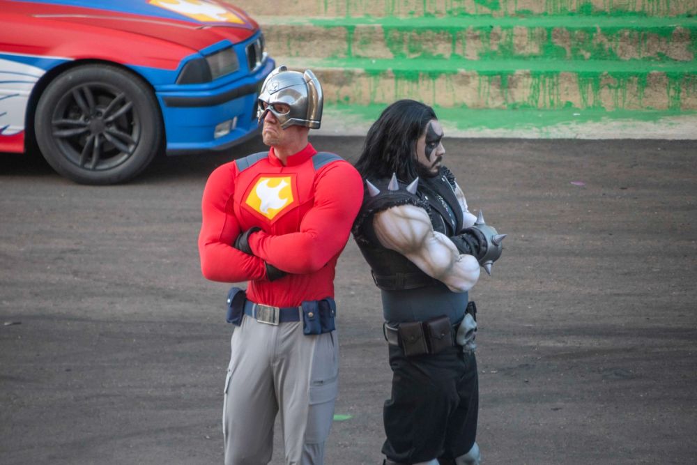 Espectaculo DC Super- Villains Stunt Show en parque warner  29-06-2026