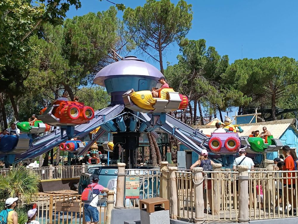 Parque de atracciones de madrid 16-08-2023