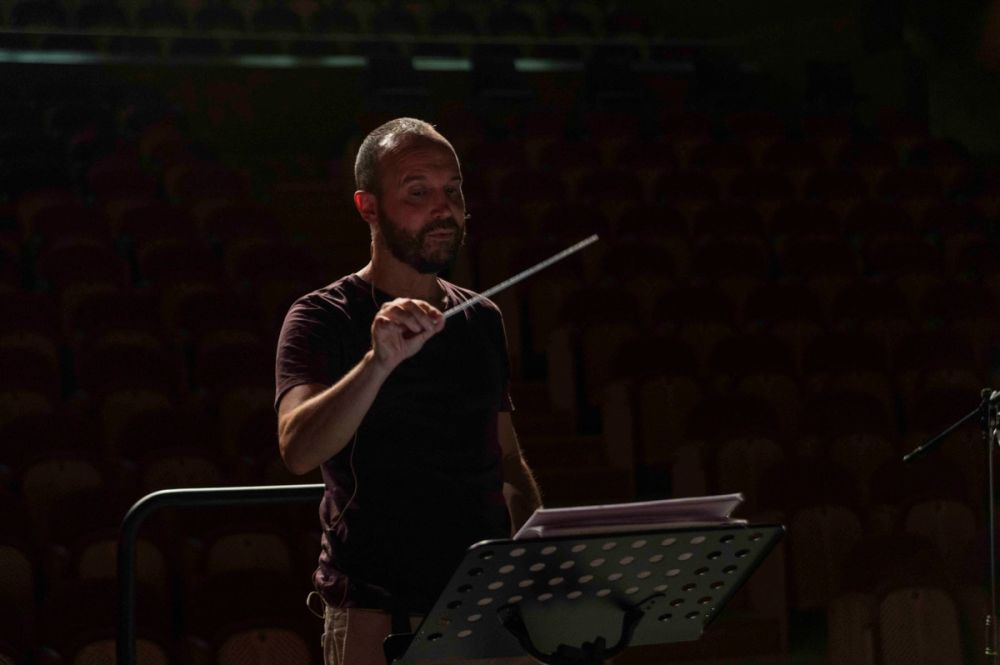 Ensayo del Concierto canciones de cine en español (Toledo) 12-09-2029