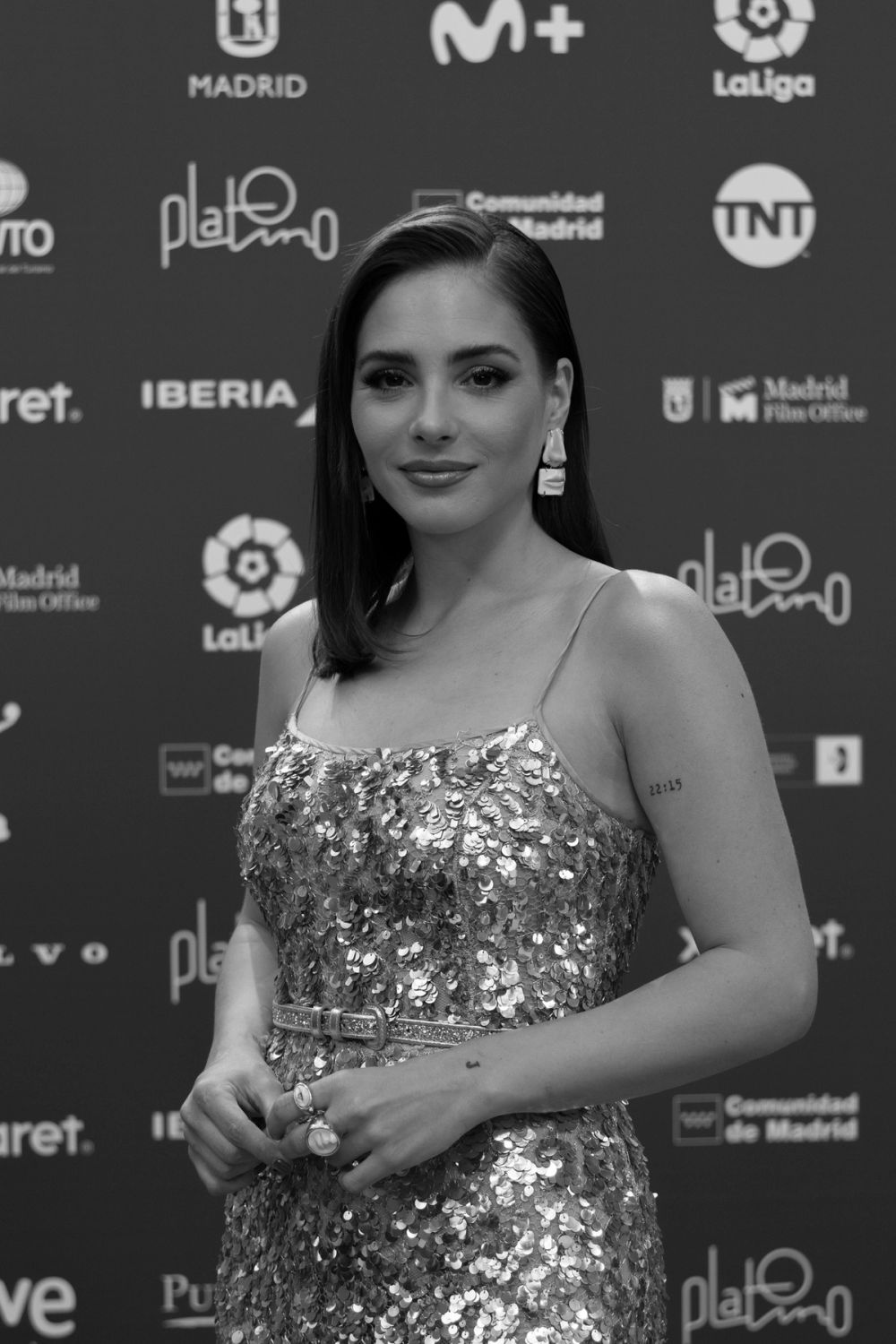 Photocall Premios Platino 2023 B/N