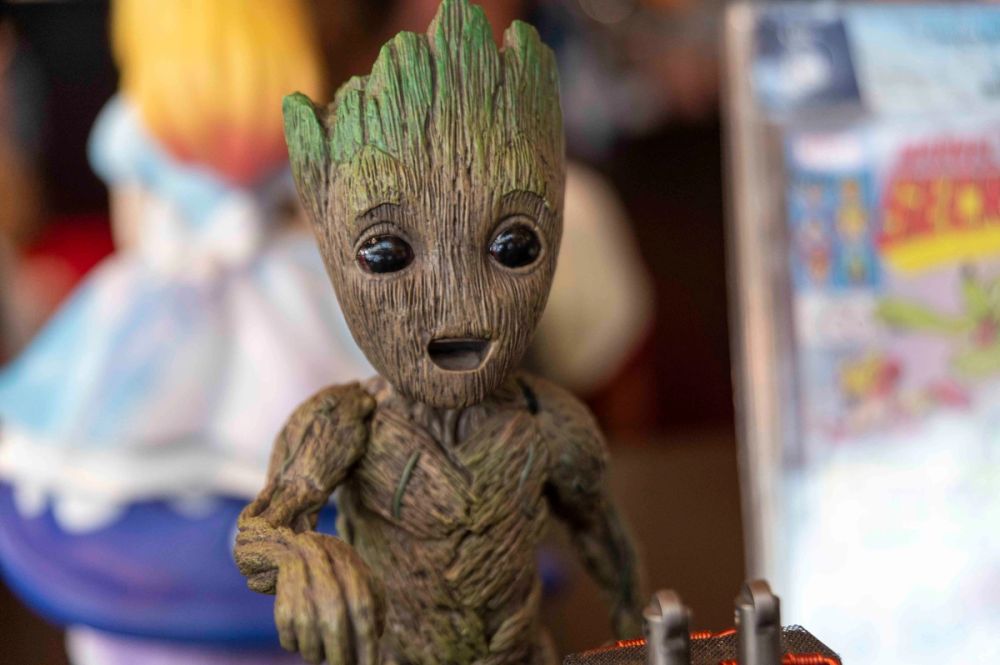 Coleccion de figuras en la comiccon san diego malaga
