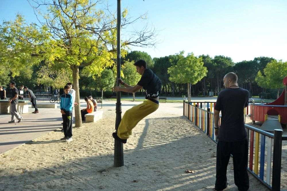 Parkour por la ciudad 14-10-2016
