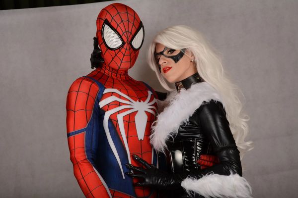 Spiderman & Black Cat Prnze y Luna 30-10-2018