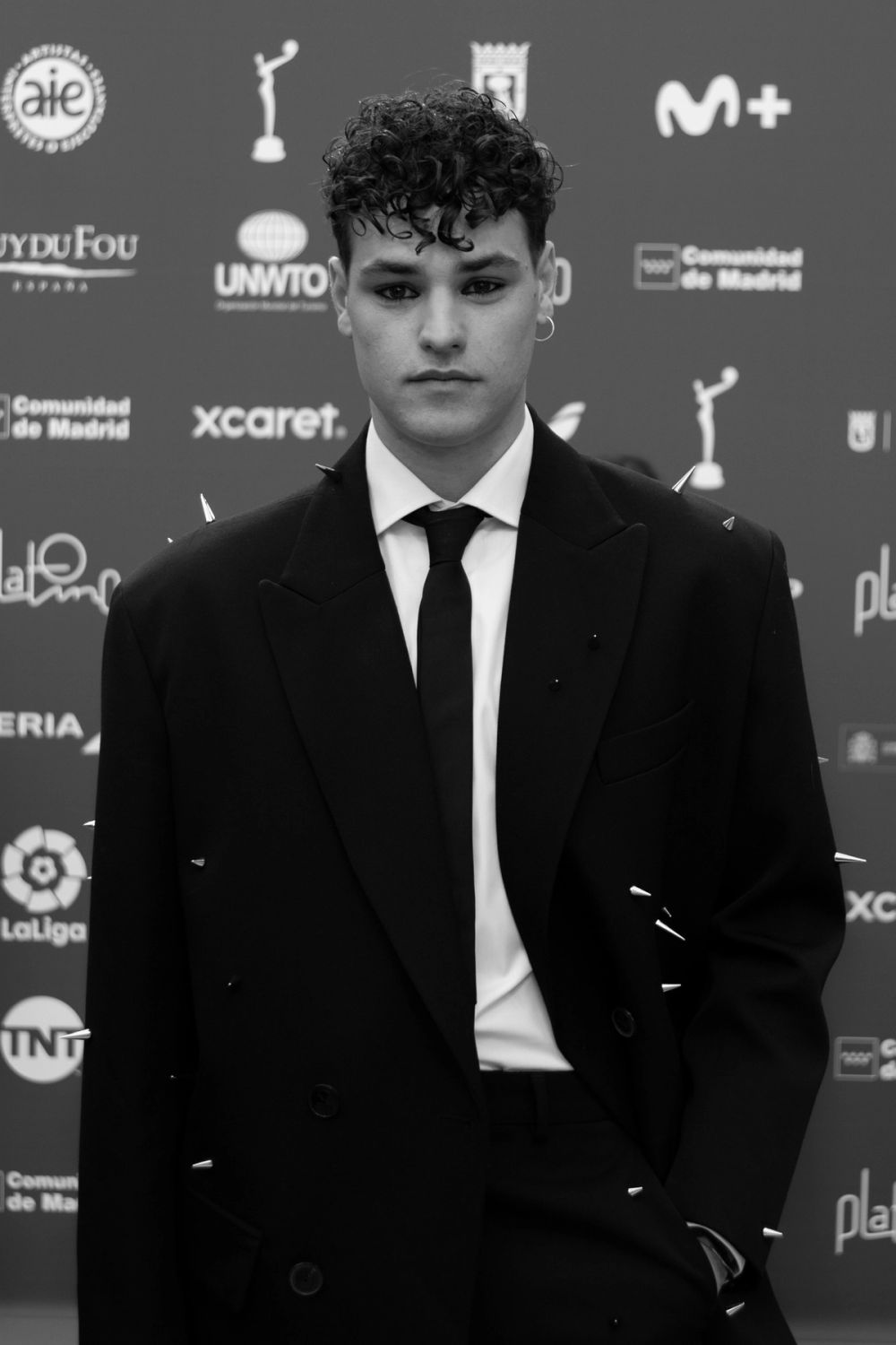 Photocall Premios Platino 2023 B/N