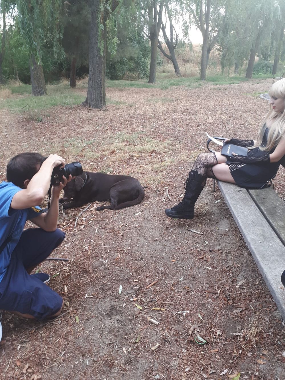 Makingof de las esion de fotos Misa 18-09-2018
