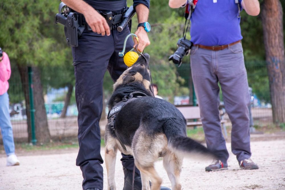 Formacion de perro policia 22-09-2019
