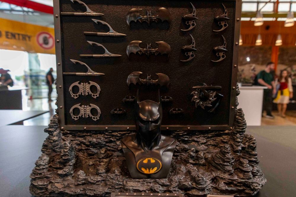 Coleccion de figuras en la comiccon san diego malaga