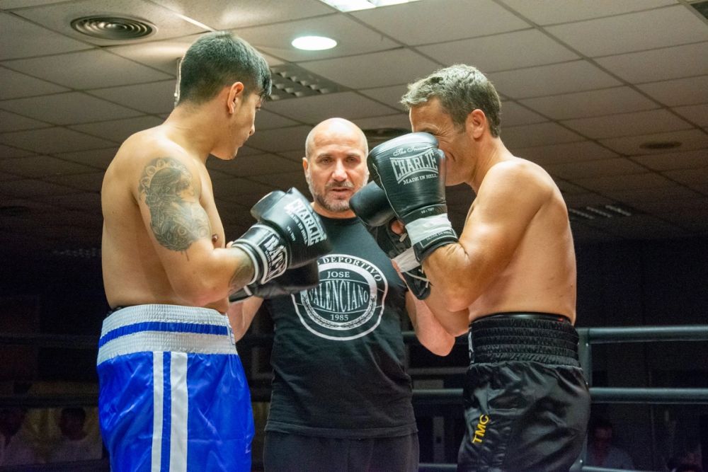 Inauguracion del centro deportivo "Emporio Barcelo y Boxeo" 2019