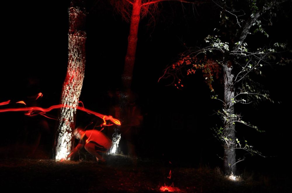 Efectos de luz (Parque butarque Leganes) 01-09-2014