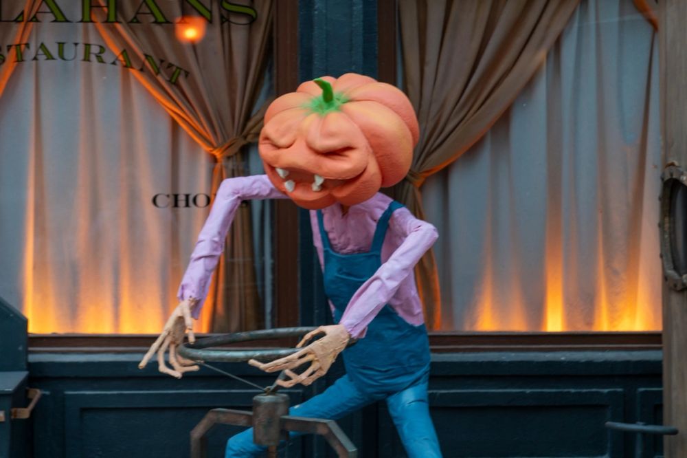 Halloween en parque warner 31-10-2024