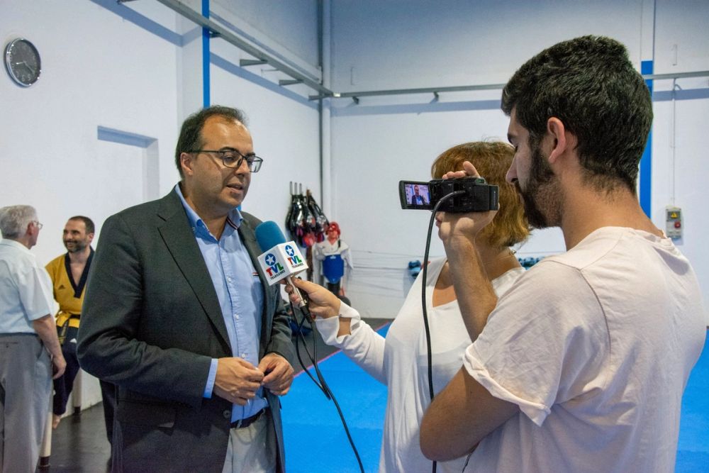 Inauguracion de la nueva sala Municipal de Taekwondo (Leganes) 27-09-2019