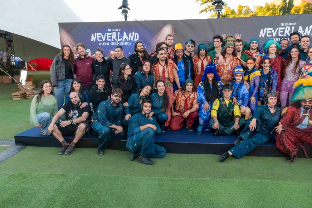 Premiere del espectaculo THE ISLAND OF NEVERLAND 08-10-2026