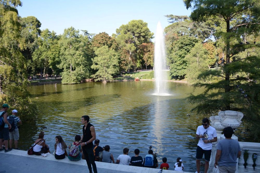 Parque del Retiro (Madrid) 18-08-2017