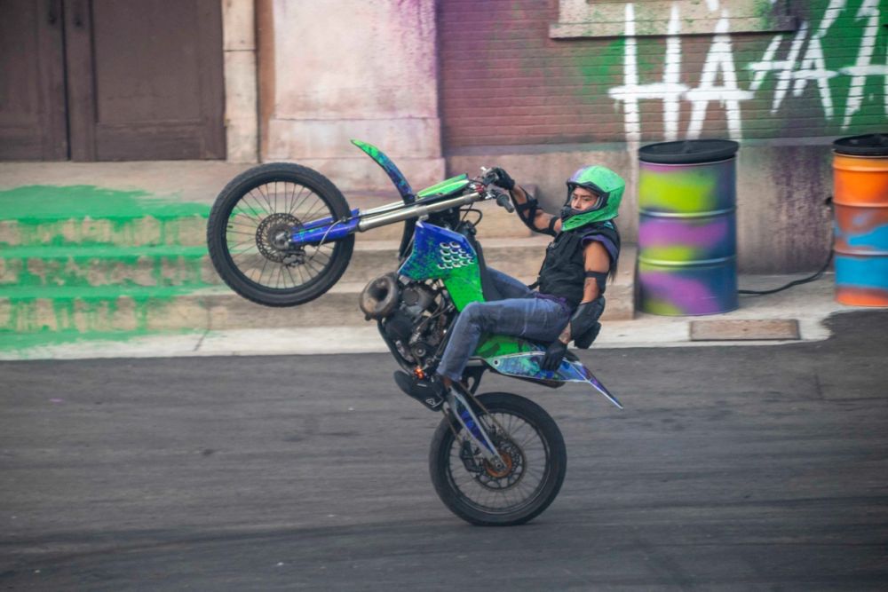 Espectaculo DC Super- Villains Stunt Show en parque warner  29-06-2026
