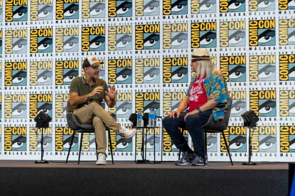 Panel de Charles Martinet (Voz mario bros)