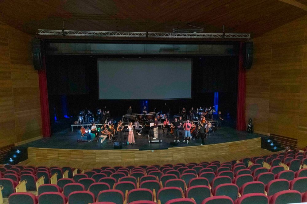Ensayo del Concierto canciones de cine en español (Toledo) 12-09-2029