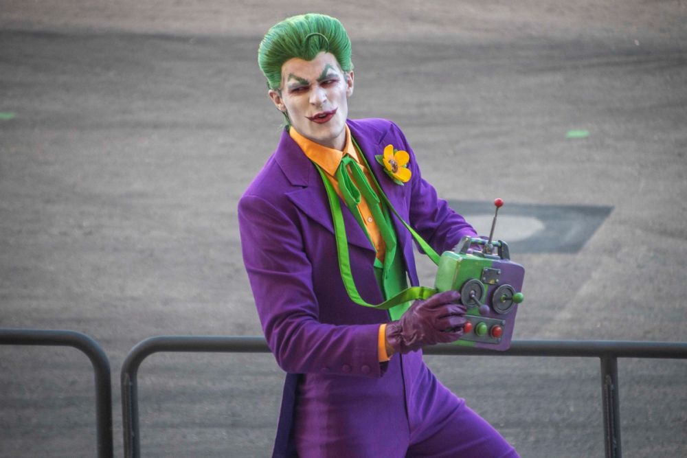 Espectaculo DC Super- Villains Stunt Show en parque warner  29-06-2026