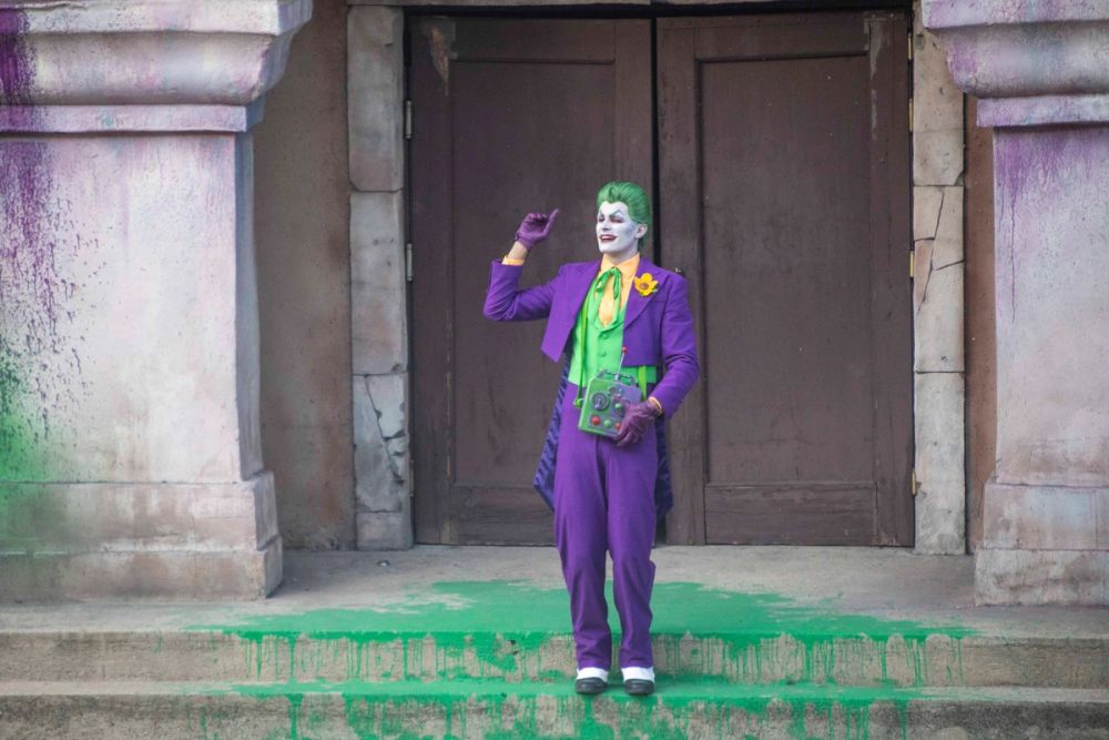 Espectaculo DC Super- Villains Stunt Show en parque warner  29-06-2026