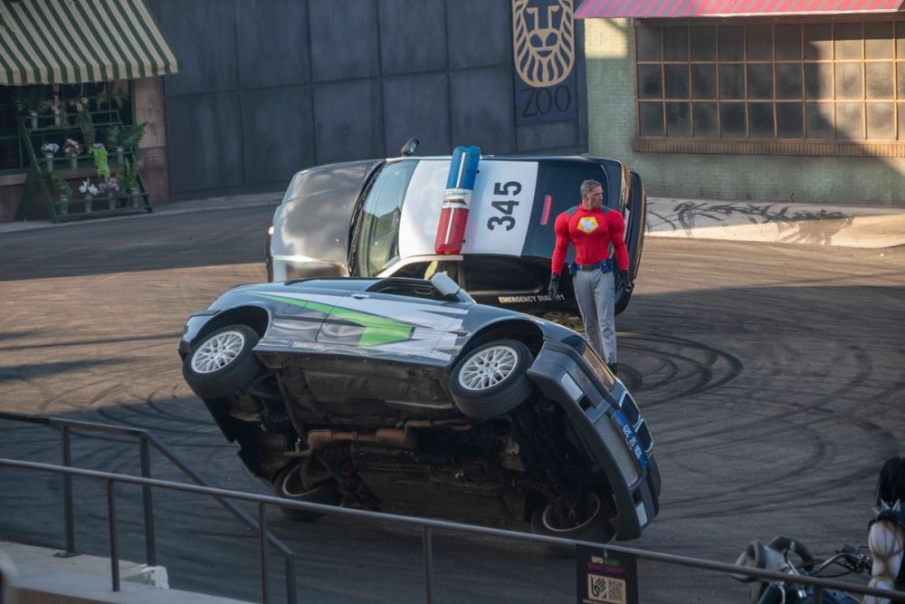 Espectaculo DC Super- Villains Stunt Show en parque warner  29-06-2026