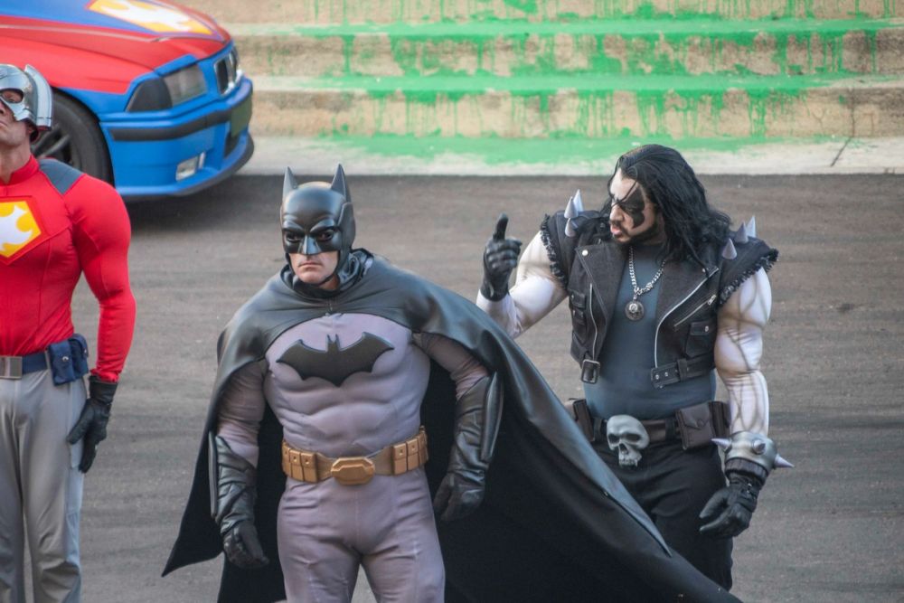 Espectaculo DC Super- Villains Stunt Show en parque warner  29-06-2026