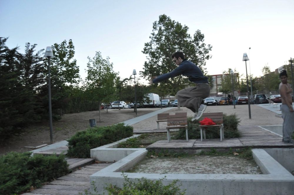 Parkour por la ciudad 14-10-2016