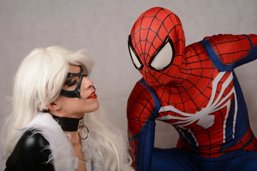 Spiderman & Black Cat Prnze y Luna 30-10-2018