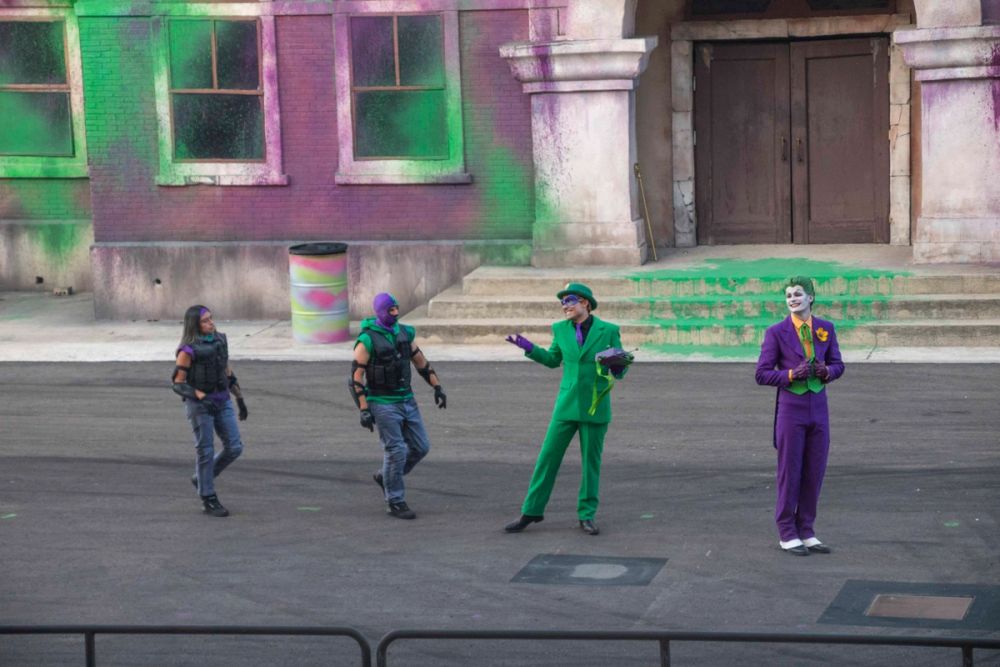 Espectaculo DC Super- Villains Stunt Show en parque warner  29-06-2026
