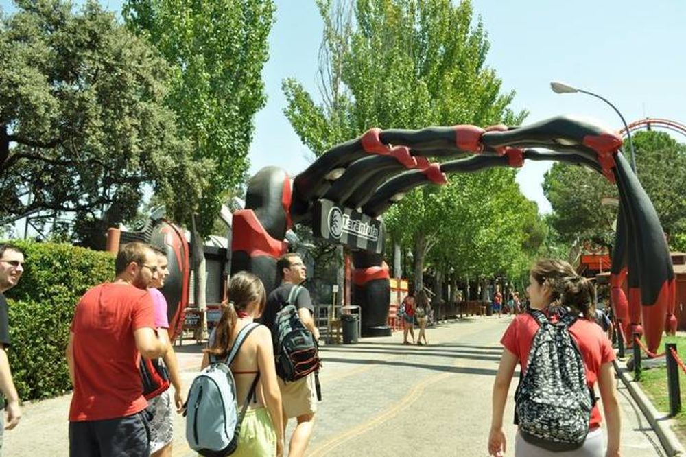 Parque de atracciones de madrid 2012