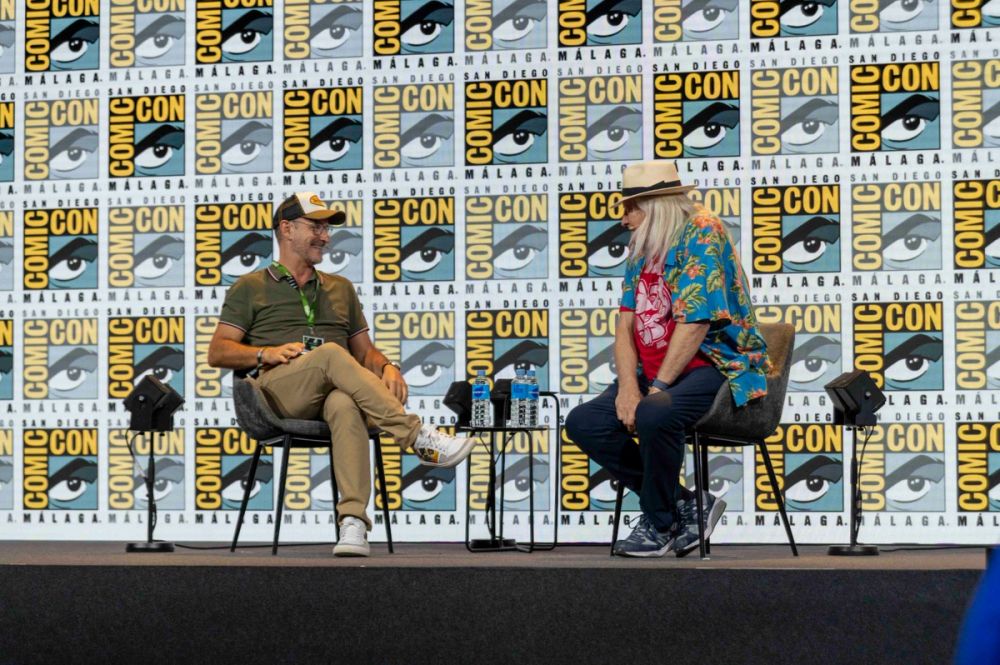 Panel de Charles Martinet (Voz mario bros)