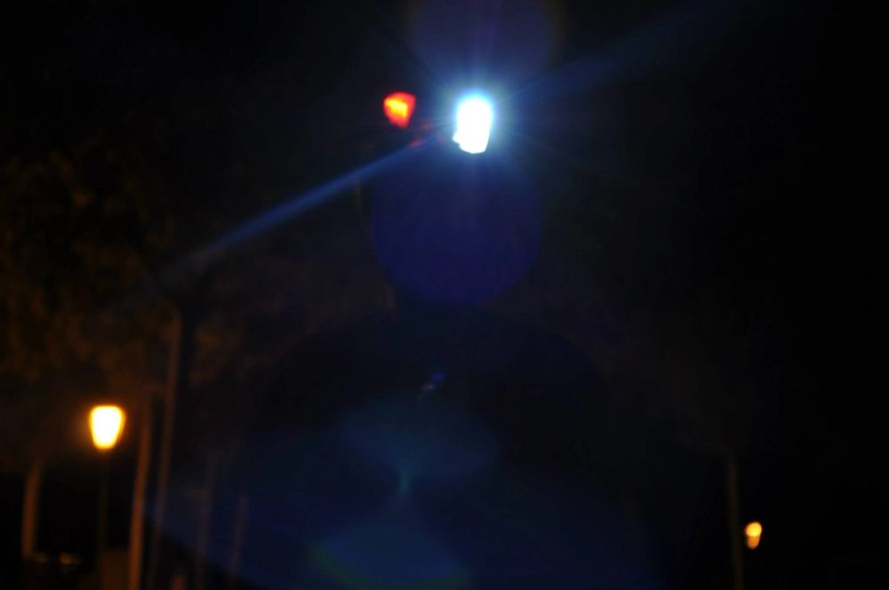 Efectos de luz Parque Polvoranca (leganes) 31-08-2014