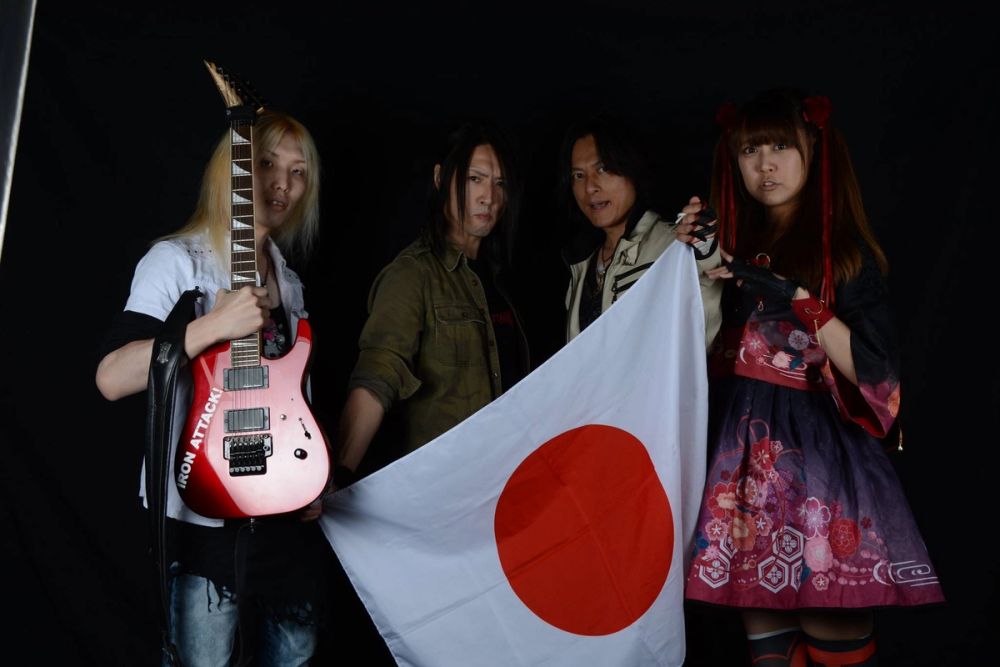 Grupo de rock Japones "Iron Attack" 2021