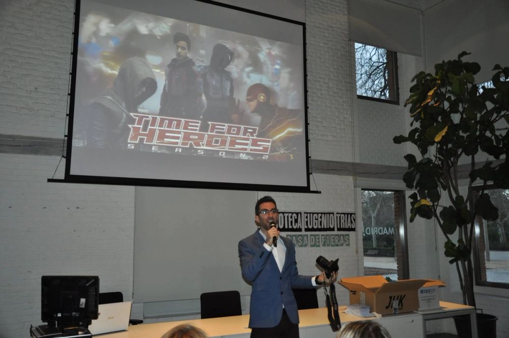 Estreno de la serie "Time For Heroes" 15-02-2017