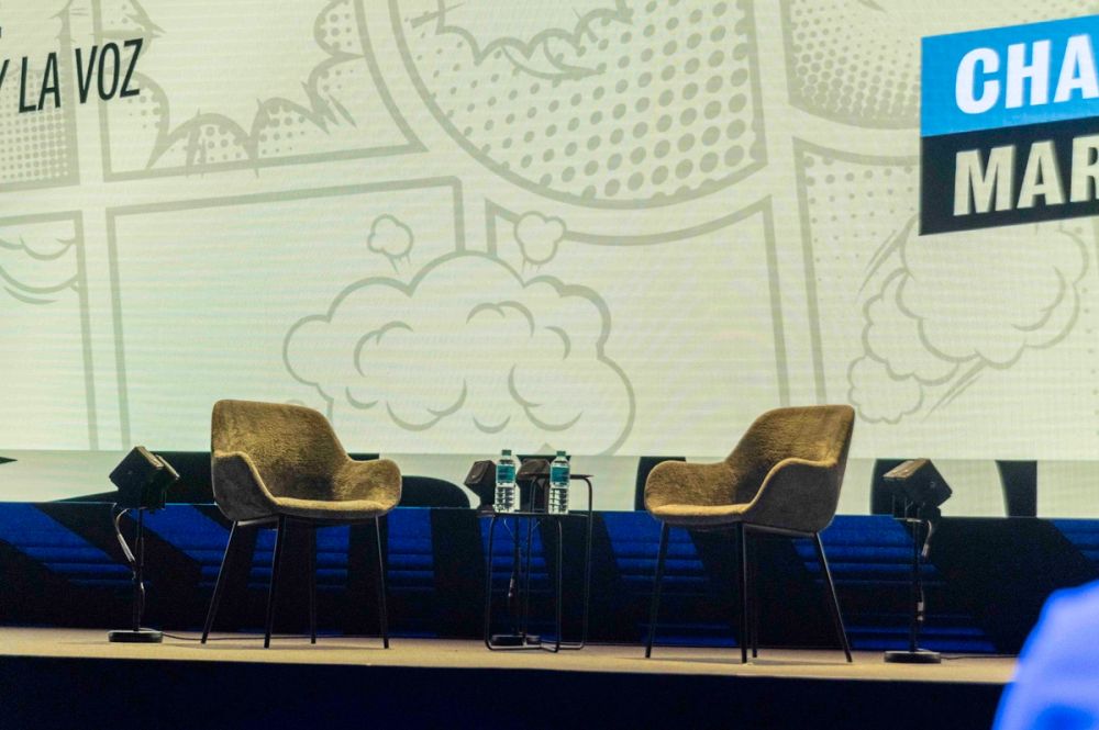 Panel de Charles Martinet (Voz mario bros)