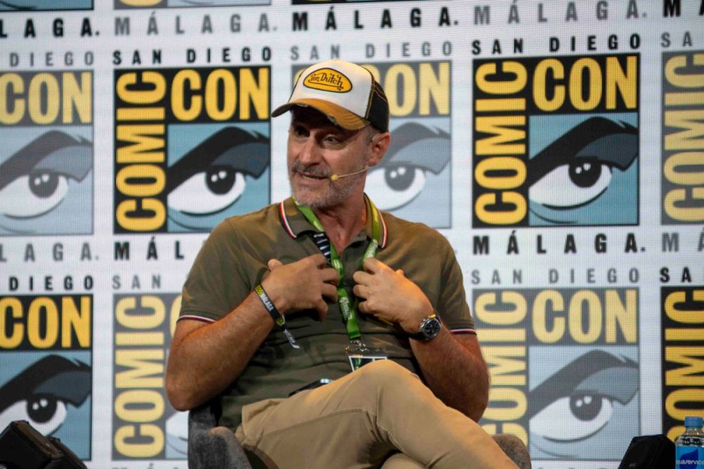 Panel de Charles Martinet (Voz mario bros)