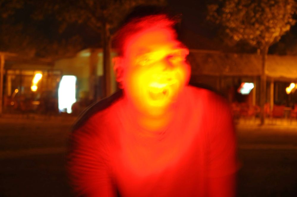 Efectos de luz Parque Polvoranca (leganes) 31-08-2014