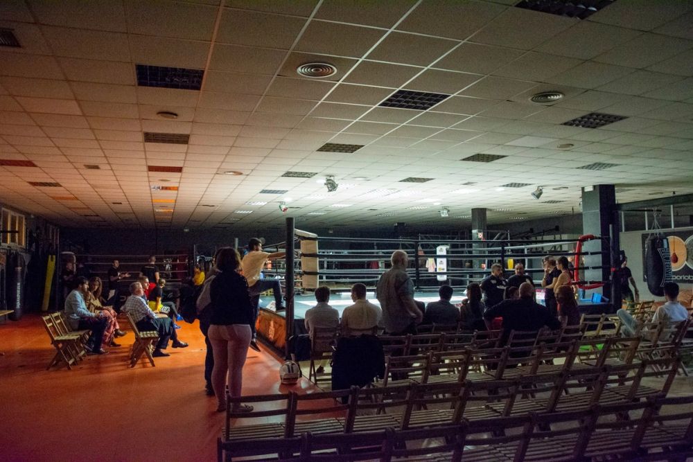 Inauguracion del centro deportivo "Emporio Barcelo y Boxeo" 2019