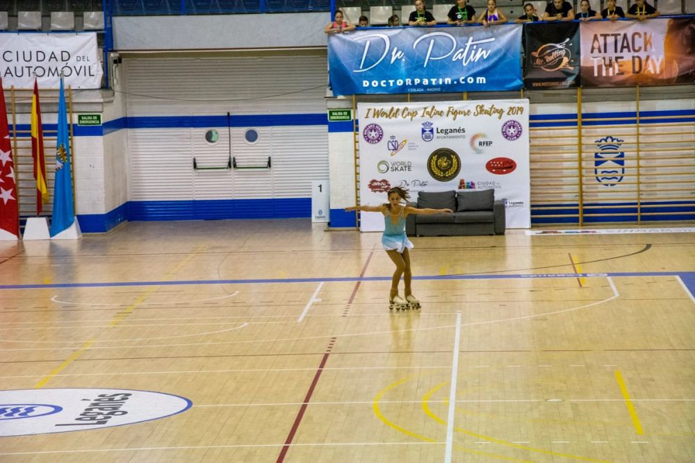 Iº Copa del mundo de patinaje artistico en linea 27-09-2019