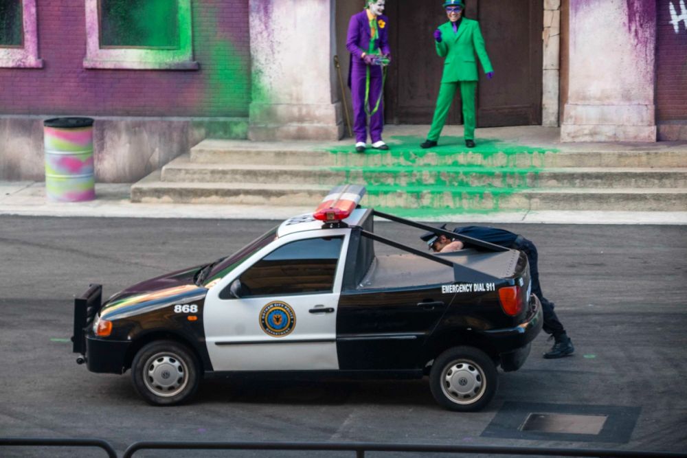 Espectaculo DC Super- Villains Stunt Show en parque warner  29-06-2026