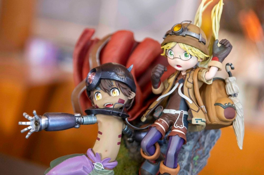 Coleccion de figuras en la comiccon san diego malaga