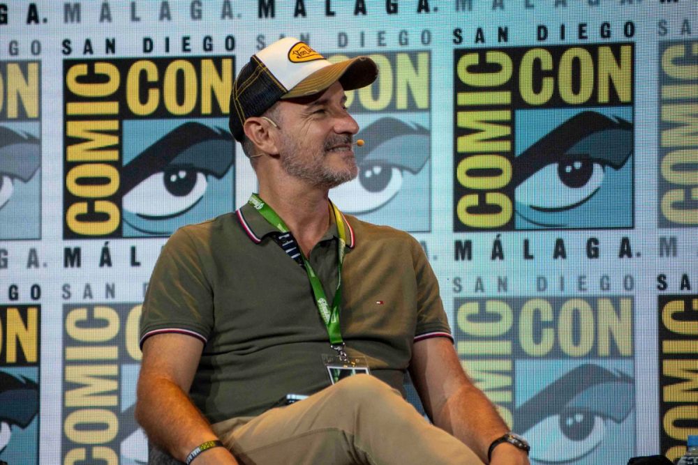 Panel de Charles Martinet (Voz mario bros)