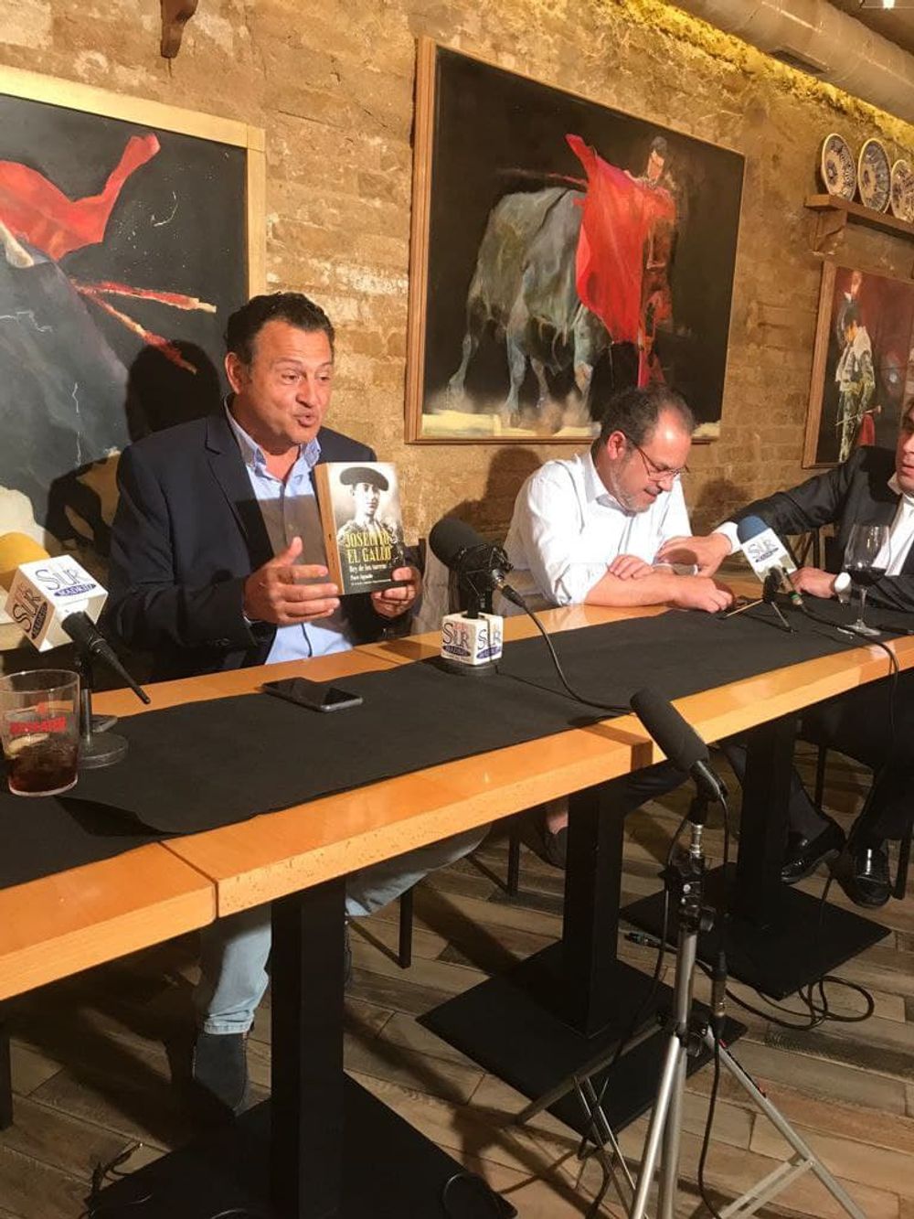Grabando programa "la andanada del 5" temporada 2021