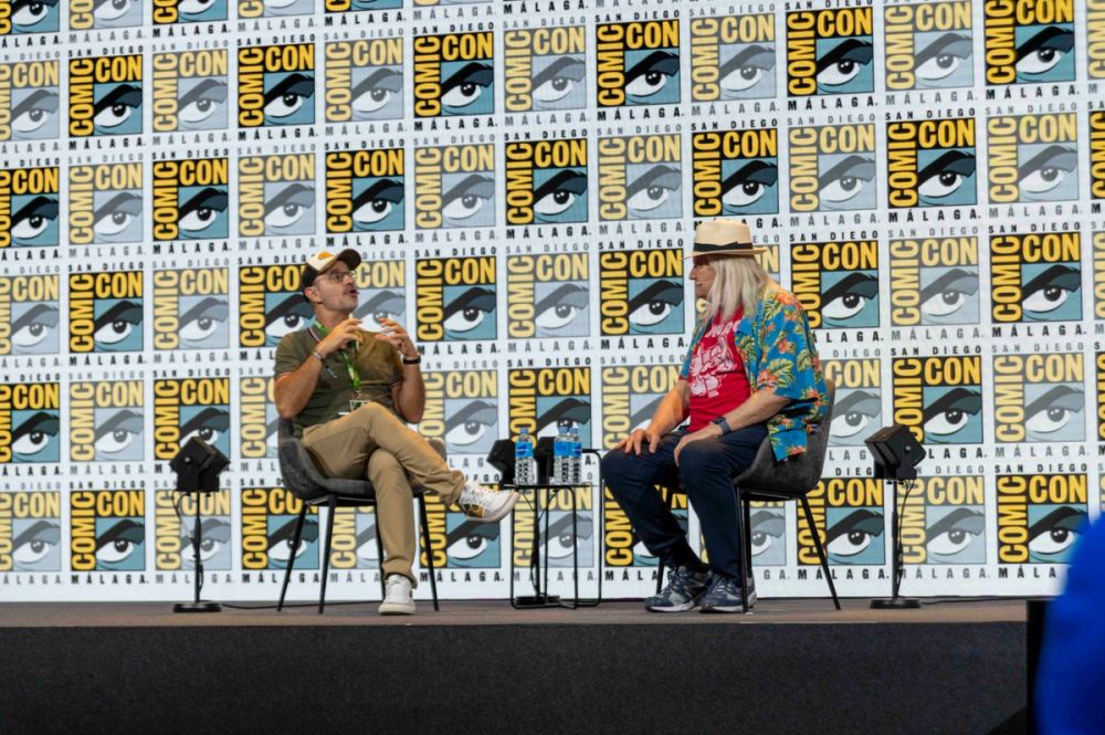 Panel de Charles Martinet (Voz mario bros)