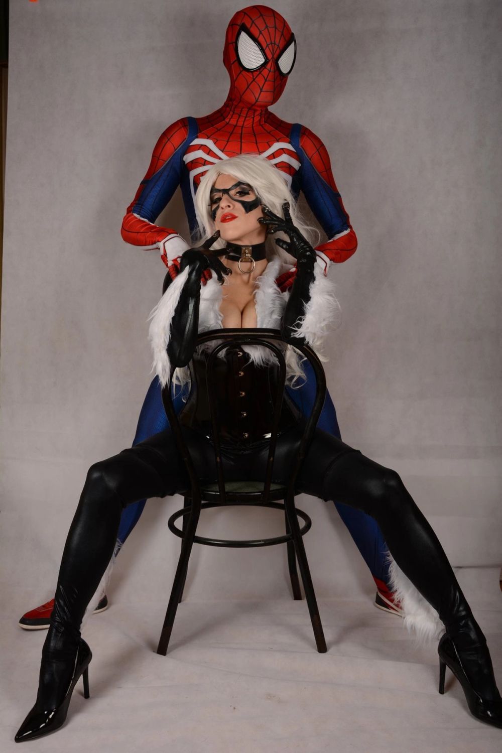 Spiderman & Black Cat Prnze y Luna 30-10-2018