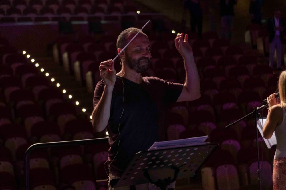 Ensayo del Concierto canciones de cine en español (Toledo) 12-09-2029
