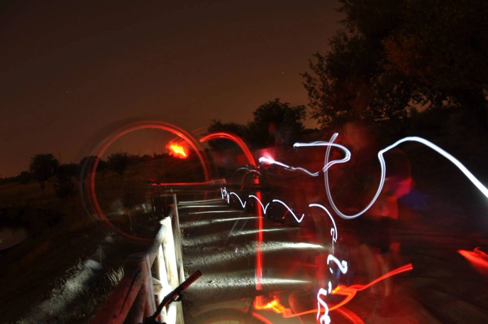 Efectos de luz (Parque butarque Leganes) 01-09-2014